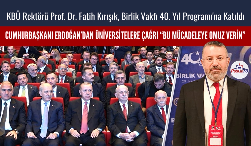 CUMHURBAŞKANI ERDOĞAN’DAN ÜNİVERSİTELERE ÇAĞRI “BU MÜCADELEDE OMUZ VERMEYE İHTİYACIMIZ VAR”